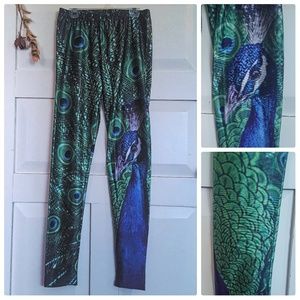 Peacock legging by Lotus Leggings - size L